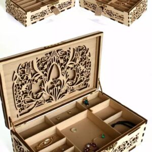 wooden jewelry box
