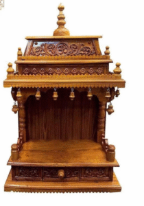 wooden temple for home
