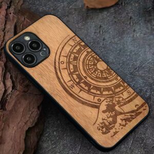 wooden phone case