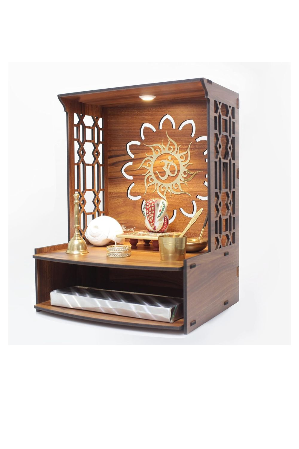 wooden temple for home