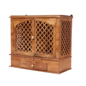 Simple Jali Temple Wooden