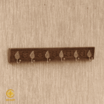 6 Hook Wooden Carved Cloth Hook