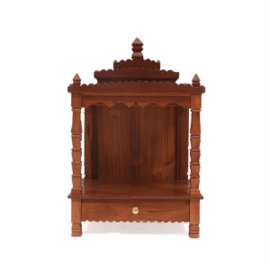 Pretty Tiered Wooden Mandir